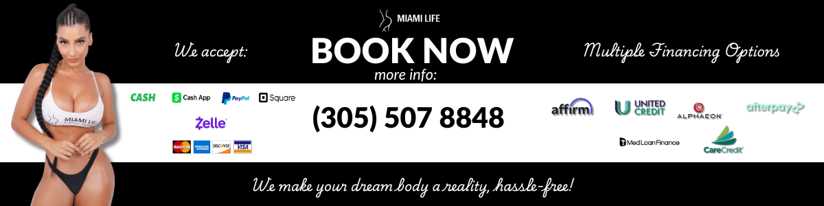 miami life cosmetic center, financing options, payment methods